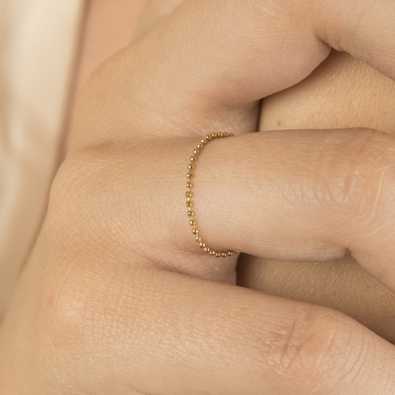 Nude | I migliori anelli d'oro da dito da donna. Lil Milan