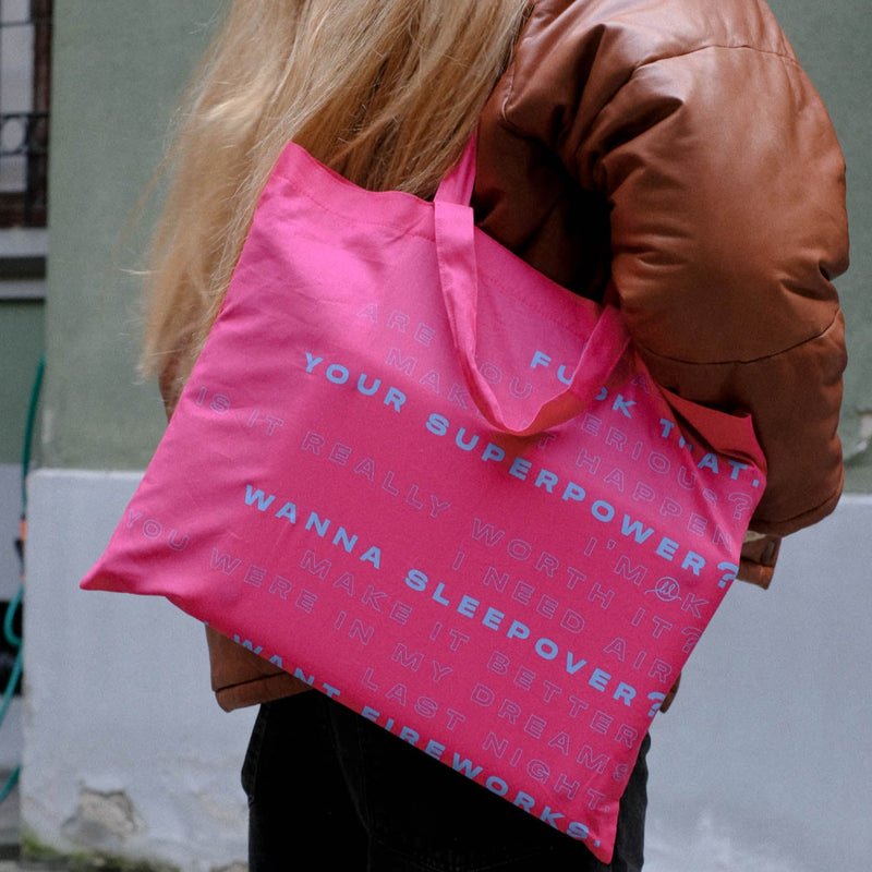 Best Rosa tote bag | Whatever Tote | Lil Milan